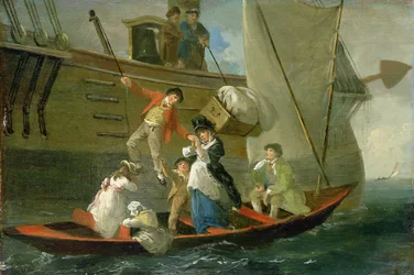Abschied eines verheirateten Seemanns, ca. 1800